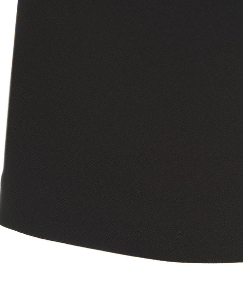 Mini abito con applique di strass #nero