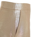 Shorts con finitura glitterata #oro