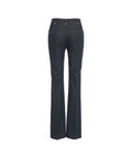 Pantaloni in denim con piega #blu