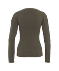 Maglione con bottoni decorativi #verde