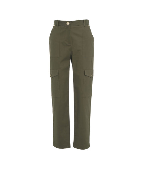 Pantaloni cargo #verde