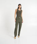 Pantaloni cargo #verde