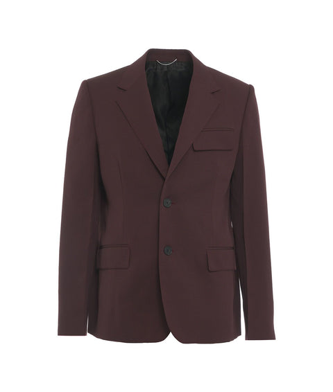 Blazer monopetto #rosso