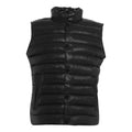 Gilet trapuntato in eco piuma #nero