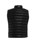 Gilet trapuntato in eco piuma #nero