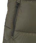 Gilet trapuntato in piuma d'oca #verde