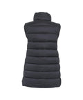 Gilet trapuntato in piuma eco 'Iris' #nero