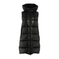 Gilet trapuntato in piuma d'oca #nero