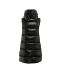 Gilet trapuntato in piuma d'oca #nero