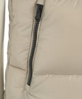 Gilet trapuntato in piuma d'oca #beige