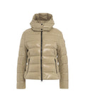 Piumino ecologico trapuntato #beige