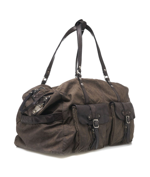 Canvas Travelbag #grigio