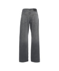 Jeans lurex® a vita alta #grigio