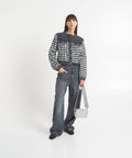 Giacca in denim Boucle #nero