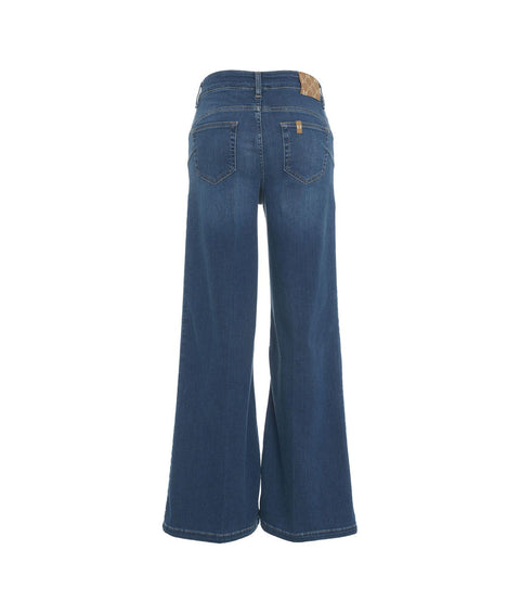 Flared Jeans 'B. Up Flare' #blu