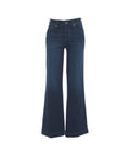 Jeans flare stretch #blu