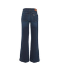 Jeans flare stretch #blu