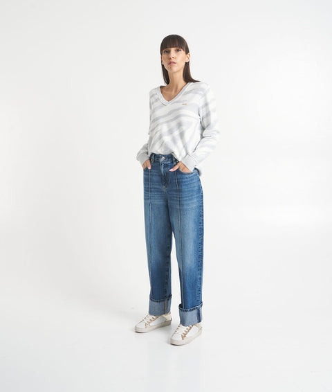 Loose-fit jeans #blu