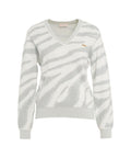 Maglione in lurex #bianco