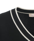 Maglione in maglia con dettagli logo #nero