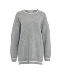 Maglione con dettagli logo #grigio