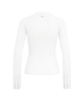 Pullover a maglia con dettaglio a trecce #bianco