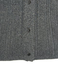 Cardigan in maglia lurex® #grigio