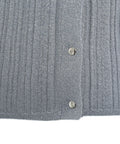 Cardigan in maglia lurex® #grigio