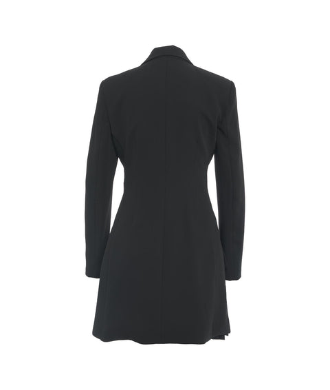 Abito blazer con cintura #nero