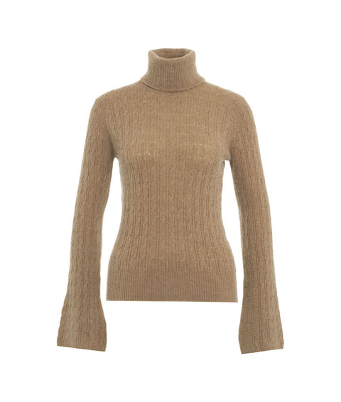 Dolcevita in misto alpaca #marrone