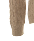 Maglione in misto alpaca #marrone