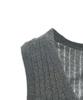 Top in maglia lurex® #grigio