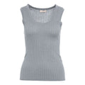 Top in maglia lurex® #grigio