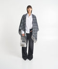 Camicetta oversize con glitter #bianco