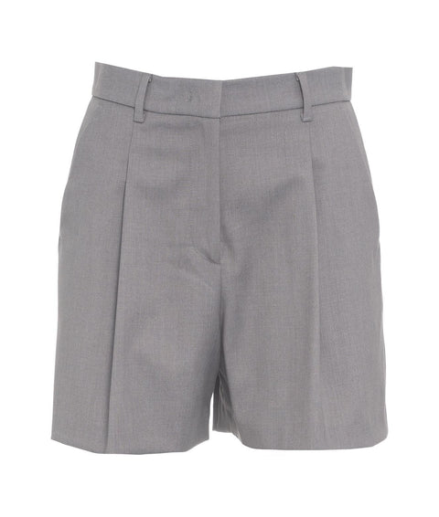 Pantaloncini in twill #grigio