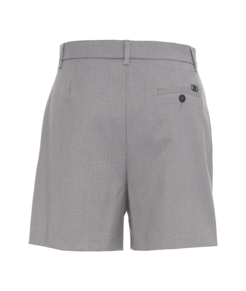 Pantaloncini in twill #grigio