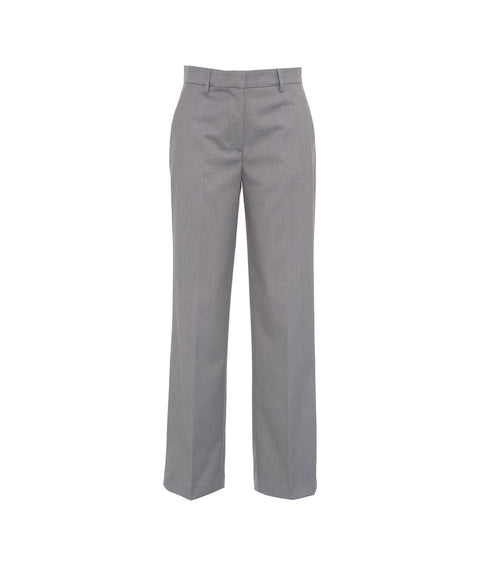 Pantaloni chino in twill #grigio