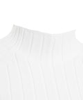 Top in maglia con dettaglio a trecce #bianco