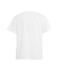 T-shirt in jersey con stampa #bianco