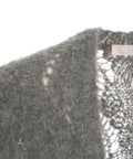 Cardigan in misto alpaca #grigio