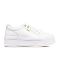 Platform sneaker 'Selma 11' #bianco