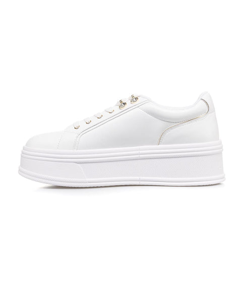 Platform sneaker 'Selma 11' #bianco