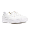 Platform sneaker 'Selma 11' #bianco