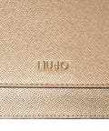 Pochette con dettaglio logo #oro