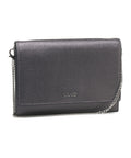 Pochette con dettaglio logo #argento