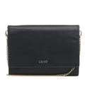 Pochette con dettaglio logo #nero