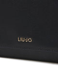 Pochette con dettaglio logo #nero