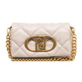 Borsa a tracolla “LaPuffy” in matelasse #beige