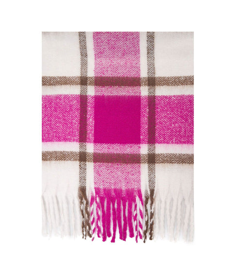 Sciarpa in tartan #pink