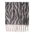 Stola animalier #nero